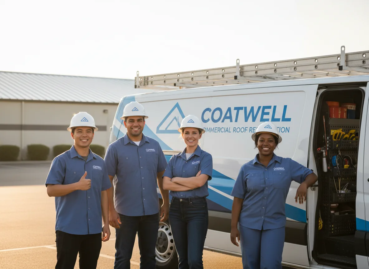 Commercial roof coating company in Scotts Mills, OR